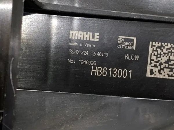 Ventilateur de soufflante OEM HB613001 Opel Crossland image 4