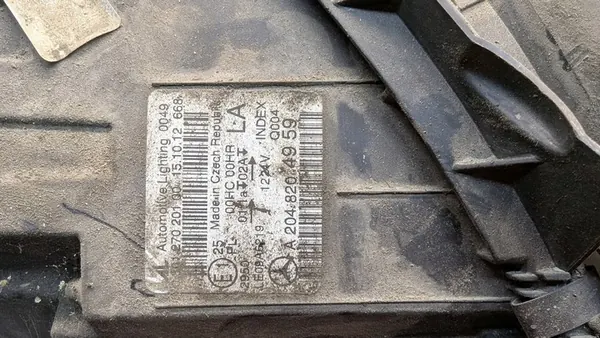 Koplamp Mercedes-Benz C W204 2012 image 7