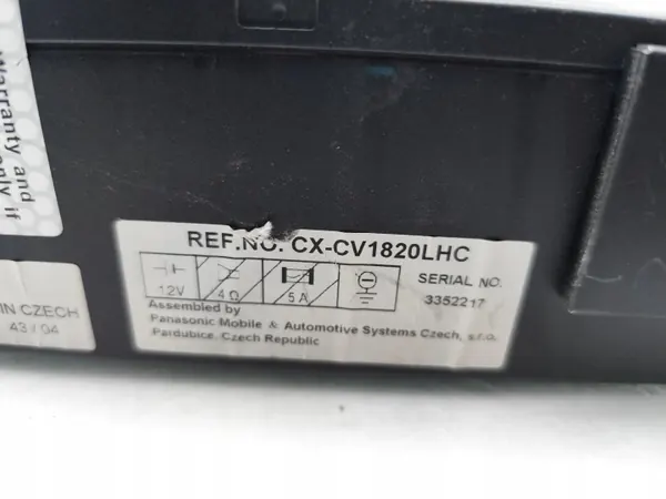 Cambiador CD/DVD VW Touareg OEM 1J6035111 - Usado image 7