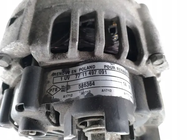 Vaihtovirtageneraattori Renault Twingo II 1.2 16V 7711497091 image 8