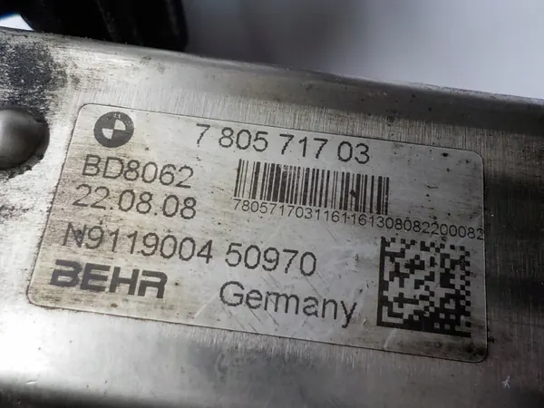 EGR-jäähdytin OEM 780571703 BMW E83 2.0D:lle image 3