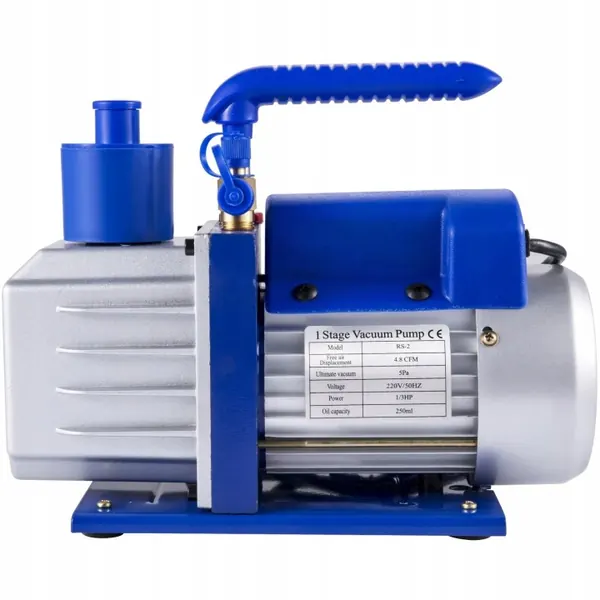 Bomba de Vacío 4.8CFM 1720RPM 5Pa con Manómetro 1/4HP OEM 3HPZKB3F1V2 image 5