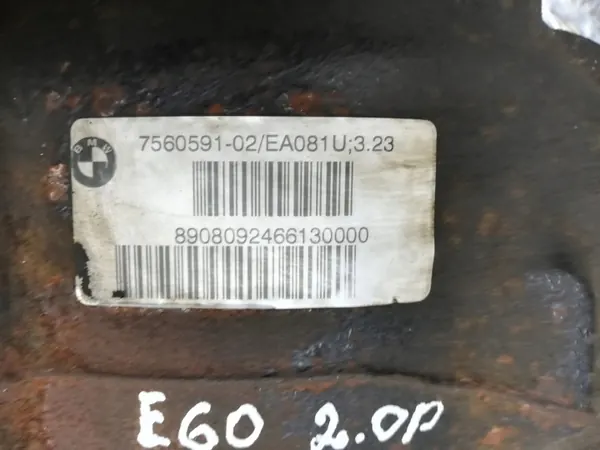 BMW 5 (E60) Taka-akseli 2.0L Diesel 130kW 2008 image 3