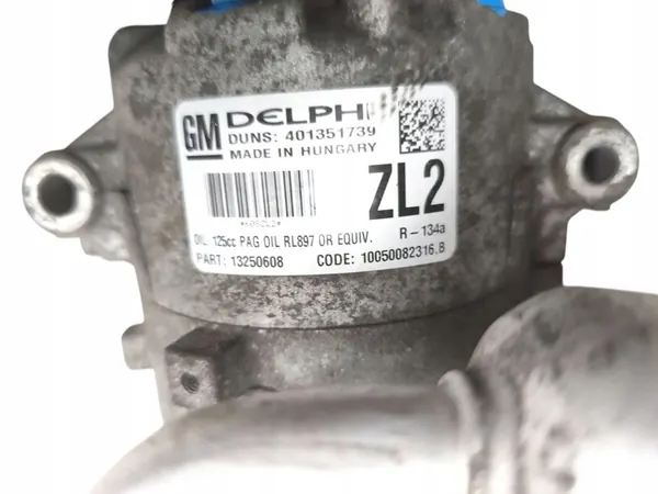 Ilmastointikompressori Opel Astra J Meriva B 1.4 T image 8