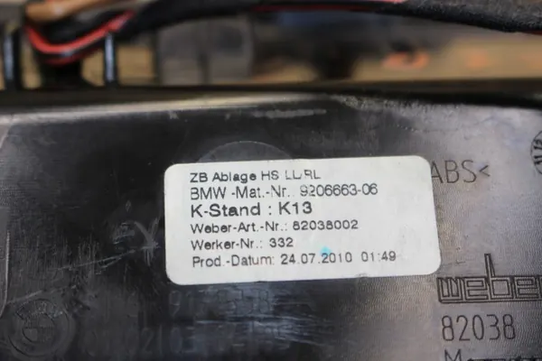 BMW F10 F11 Voor middenconsole asbak OEM 9171558 9206663 image 6