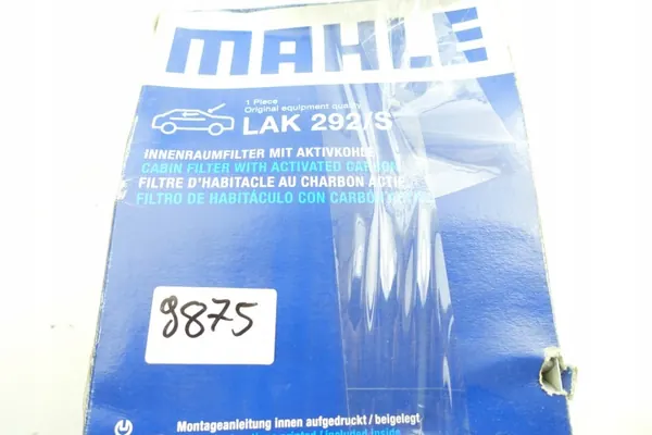 Mahle LAK 292/S Innenraumfilter - Gebraucht image 6