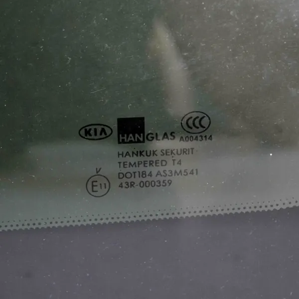 Kia Carnival II Vasen Takaikkuna OEM 43R000359 image 7