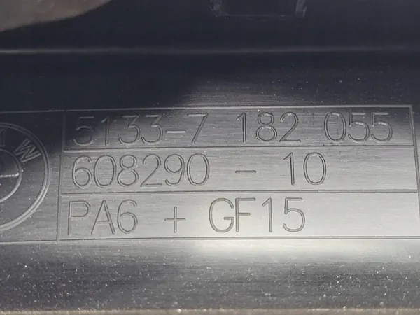 Aurinkosuojakehys OEM 9918011935 Taka Vasen BMW 5 F11 image 9
