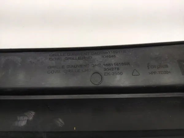 OEM 668114189R Övre Vindrutslist för Renault Clio V image 6