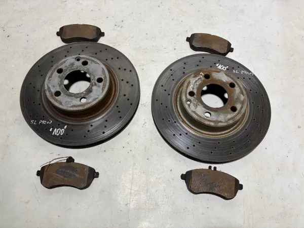 OEM TARCZE PRZÓD PRZEDNIE KLOCKI KOMPLET MERCEDES SL R230 W230 GH image 2