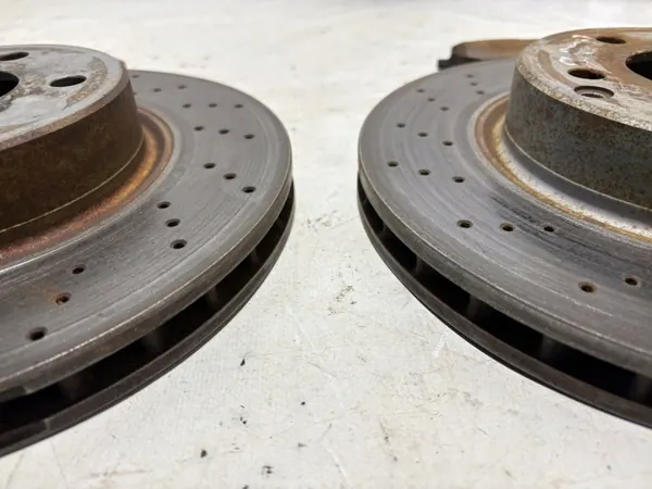 OEM TARCZE PRZÓD PRZEDNIE KLOCKI KOMPLET MERCEDES SL R230 W230 GH image 4