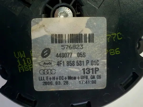 Vänster Spegelmotor 7PIN Audi A6 C6 A4 B7 A8 D3 image 2