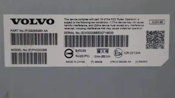Gebrauchter Volvo OE Verstärker 32265284 - Direktpassend image 5