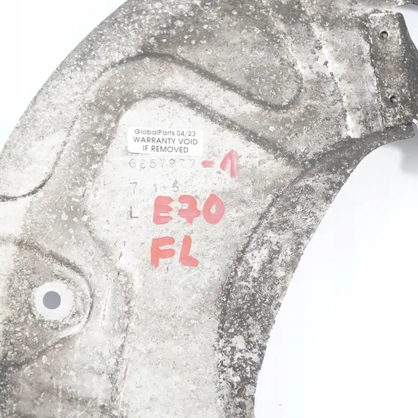 BMW X5 E70 Främre Vänster Bromsskydd image 5