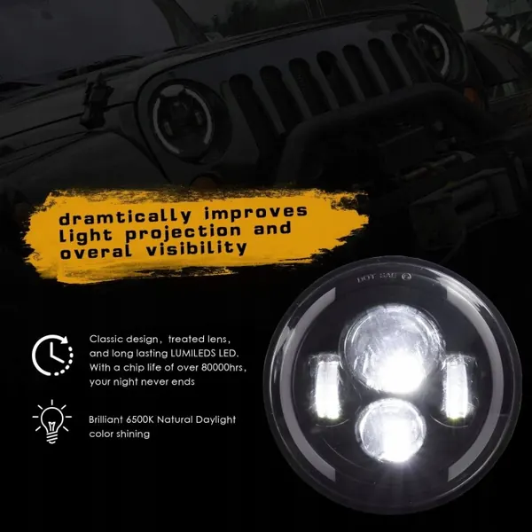 Gebrauchte LED-Arbeitsscheinwerfer OEM B0872B28BT für Wrangler image 7
