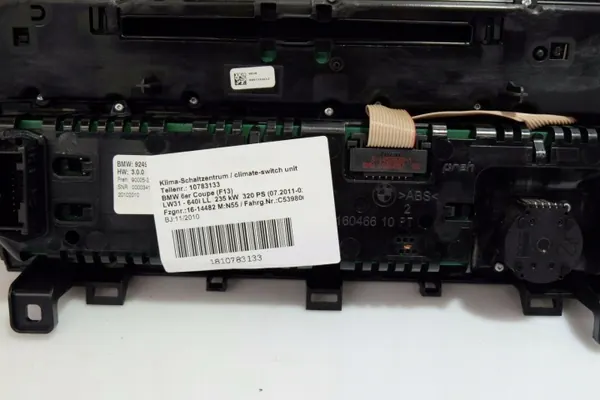 BMW ilmastointipaneeli OEM EMG31079 - Käytetty image 8