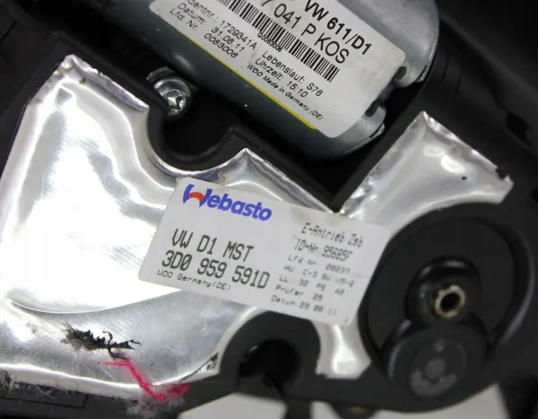 Gebruikt Webasto Zonnedak OEM 3D0877041P 3D09595591D image 5