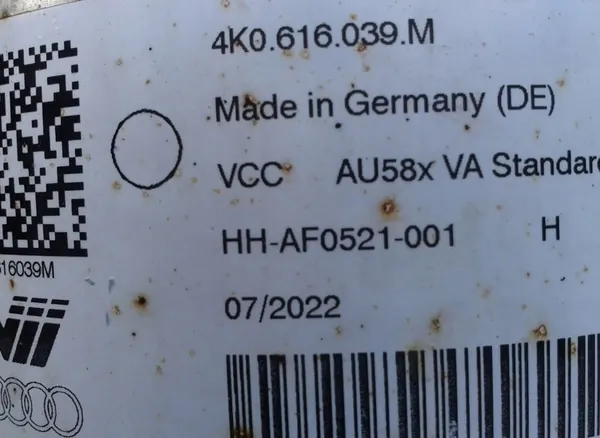 Ammortizzatore Anteriore AUDI A6 C8 A7 4K0616039M 4K0616039E 4K0616039F image 2