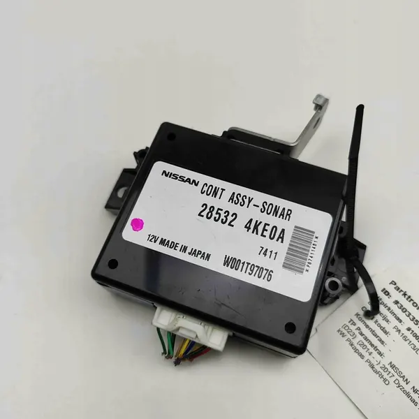 MÓDULO PDC NISSAN NP300 NAVARA 285324KE0A image 3