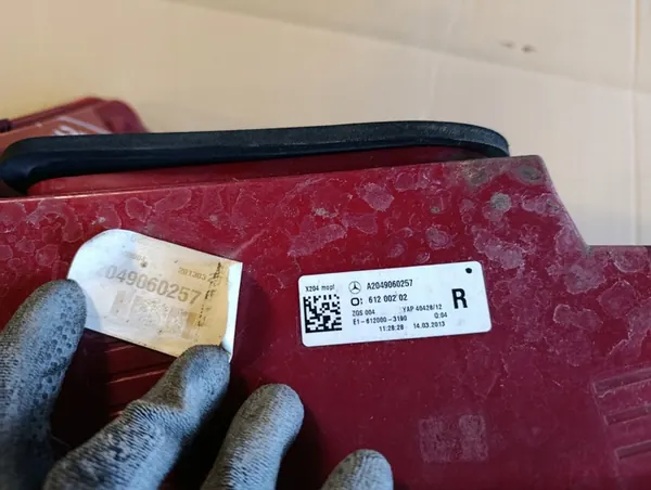 MERCEDES GLK X204 Rechter Achterlamp A2049060257 image 4