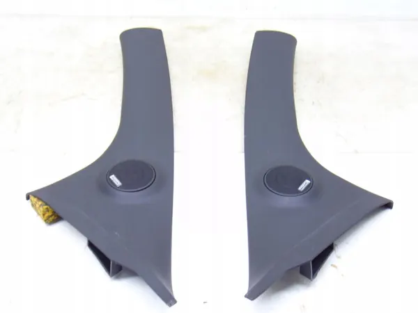 OEM 392668 Couvre-poteaux avant noir - Abarth image 2