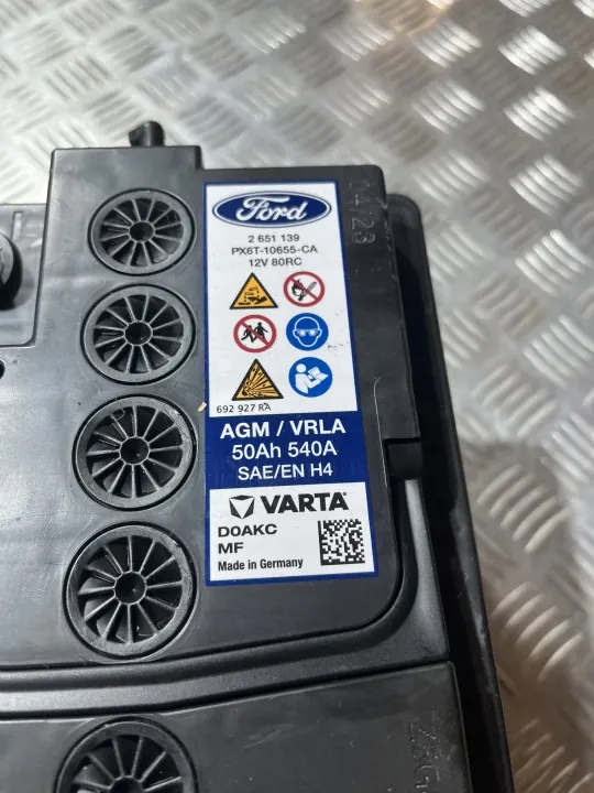 Batería Ford OE PX6T-10655-CA 50Ah 540A Usada image 4
