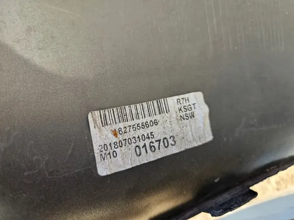 Paraurti Anteriore VW Crafter II 2016- Nero OEM 7C0807819B image 8