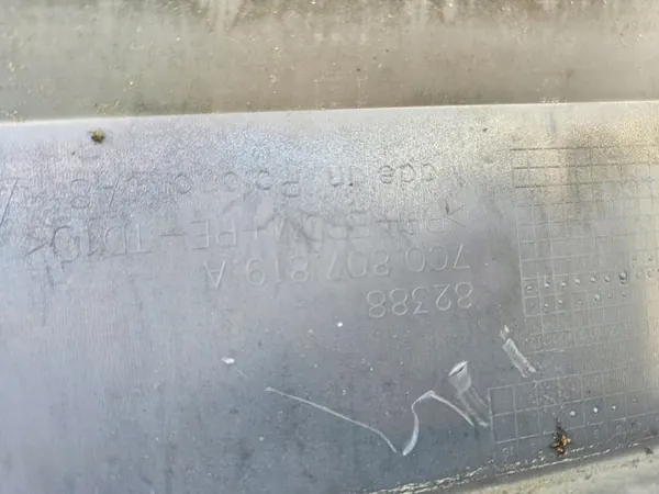 Paraurti Anteriore VW Crafter II 2016- Nero OEM 7C0807819B image 9