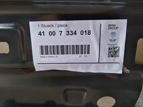 BMW 3 F34 GT achter rechter spatbord OEM 41007334018 image 5