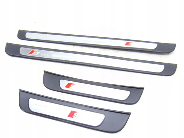 Kit Plaque de Seuil Audi S-Line OEM 8T8853374B image 2
