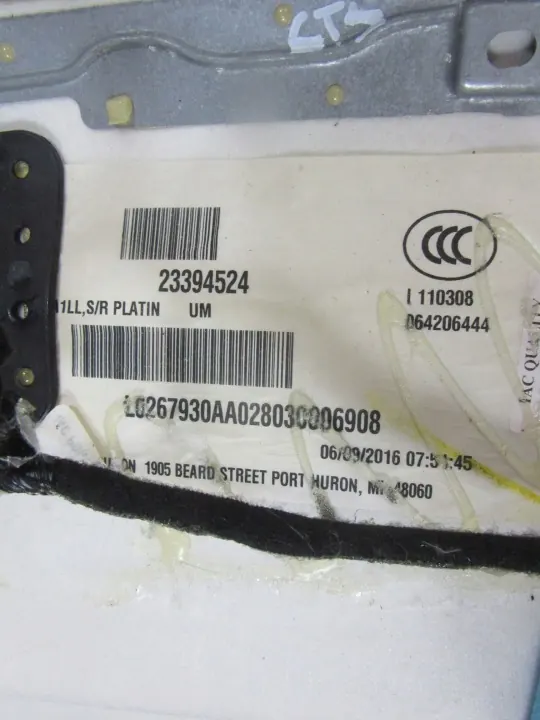 OEM 23394524 Katto Cadillac CTS III 2016 Käytetty image 3