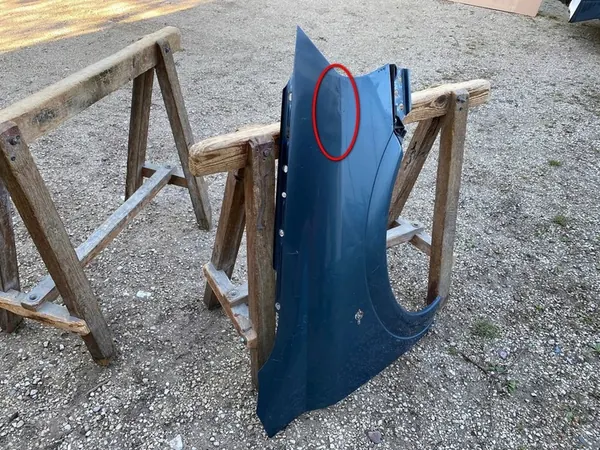 Höger Framskärm Opel Astra G II Z-282 image 2