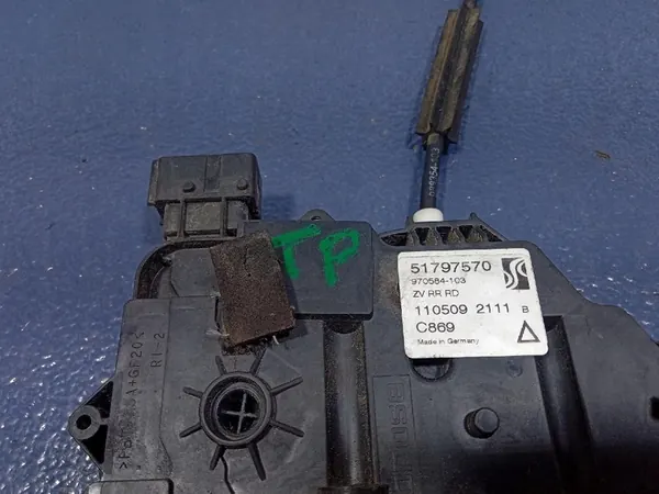 FIAT GRANDE PUNTO Türschloss Hinten Rechts 51797570 image 4