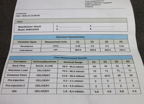 BMW F30 F10 F15 N57D30A 3.0D Componentes del Sistema de Combustible image 2