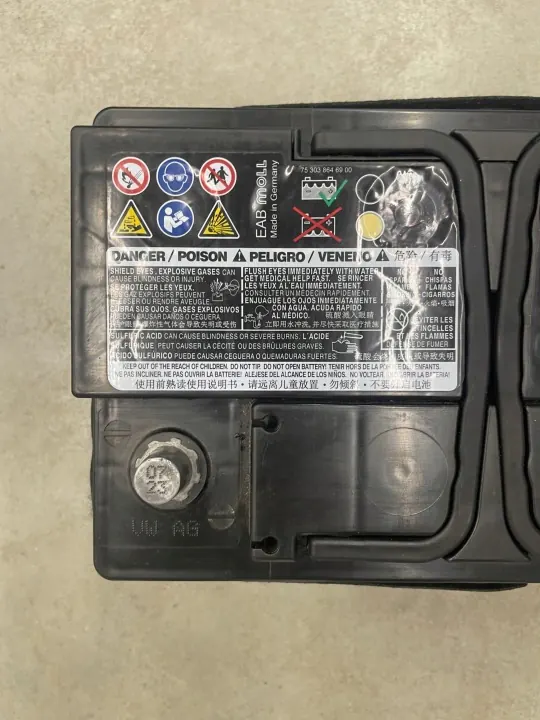 Batterie OEM Audi VW 12V 70Ah EFB+ 2023 image 5