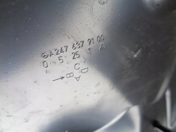 Para-lama traseiro esquerdo reparação Mercedes Classe B W247 18- OEM 49670 image 4