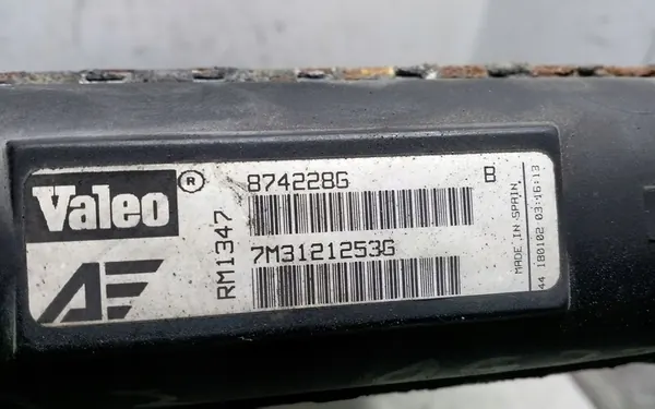 Radiador de agua FORD GALAXY 1.9L diesel 2002 OEM 874228G image 2