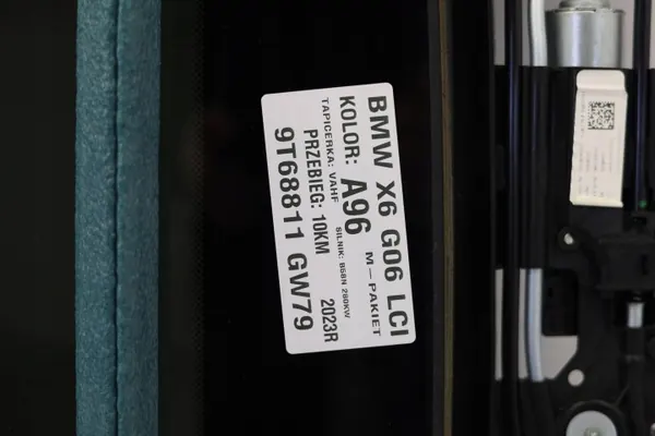 BMW OEM 9880242MWGK Panoramadach Rollo Schwarz image 4
