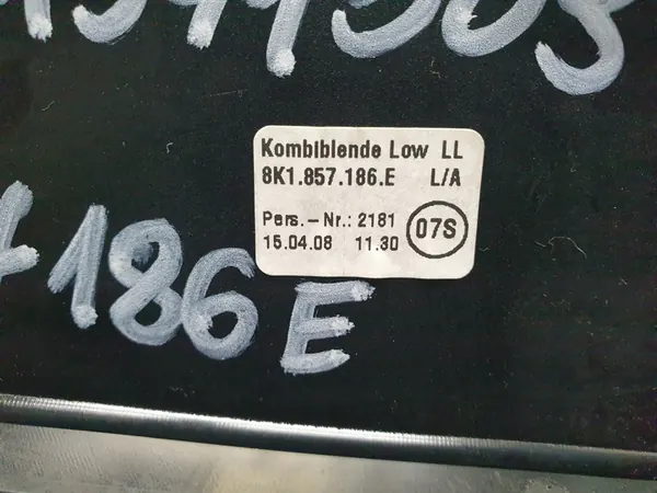 Noodlichtschakelaar Frame Audi A4 B8 image 6