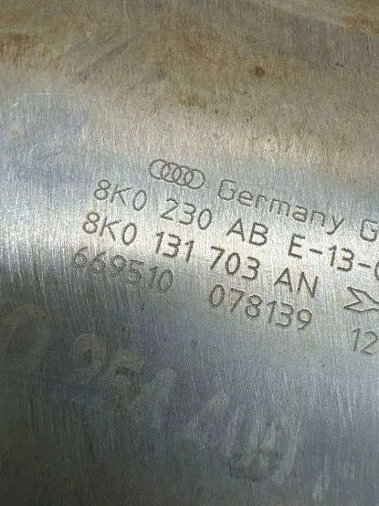 Katalysaattori OEM 8K0230AB Audi Q5 2.0L Diesel image 4