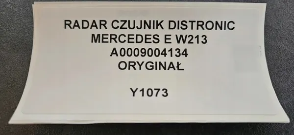 Sensor radar Distronic OEM A0009004134 Mercedes E W213 image 5