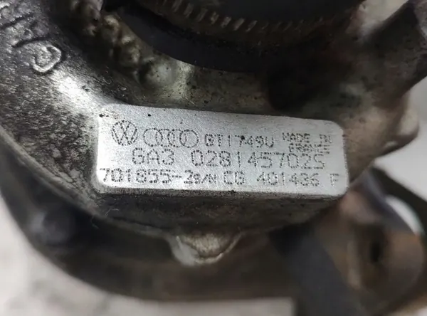 VW SHARAN I 1.9TDI Turboaggregat 028145702S image 3