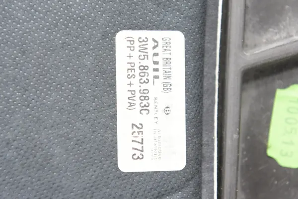 Bentley Continental Flying Spur Kofferraumablage OEM 3W5863983C image 5