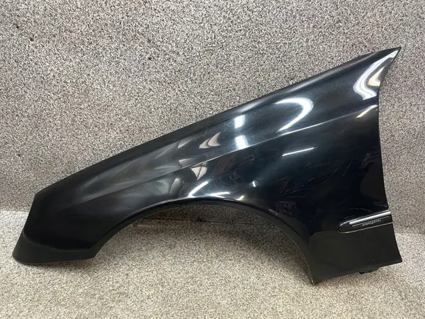 Vänster Framskärm Mercedes W211 E320 197U Obsidian Schwarz image 2