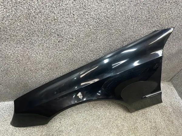 Vänster Framskärm Mercedes W211 E320 197U Obsidian Schwarz image 3