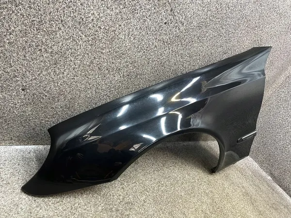 Vänster Framskärm Mercedes W211 E320 197U Obsidian Schwarz image 5