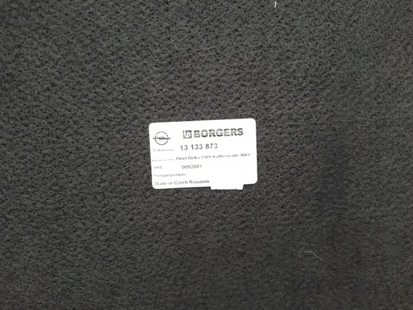 Tapis de coffre Opel Astra H OEM 13133873 Break image 3