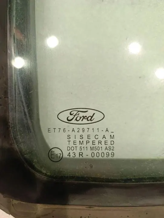 Begagnad Ford OE ET76A29711A vänster framruta image 7