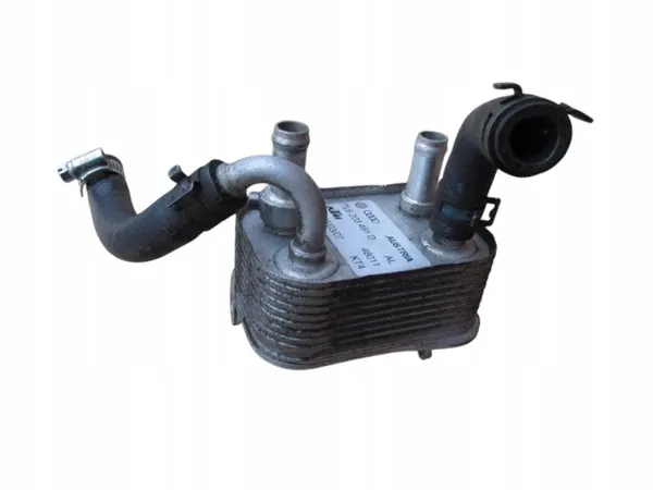 Brandstofkoeler Audi Q7 4L 2007 3.0 TDI OEM 7L6203491D image 2