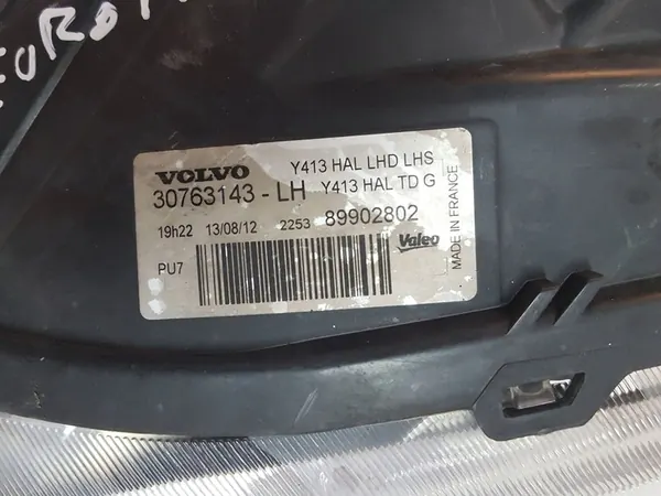 VOLVO XC60 I 08-13 Vasemman Etuvalon 30763143 image 6